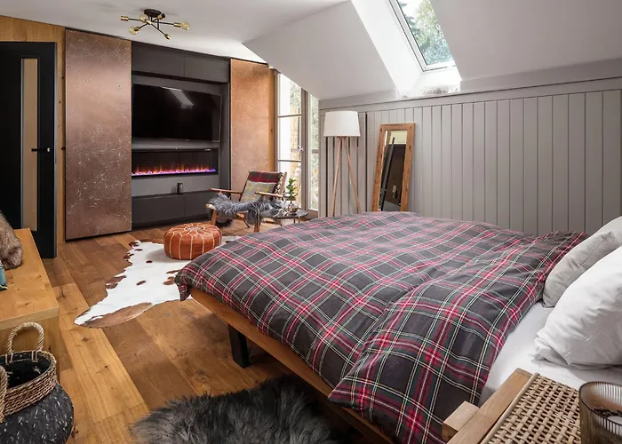 شقة Peaceful, Cozy Designer Mountain *